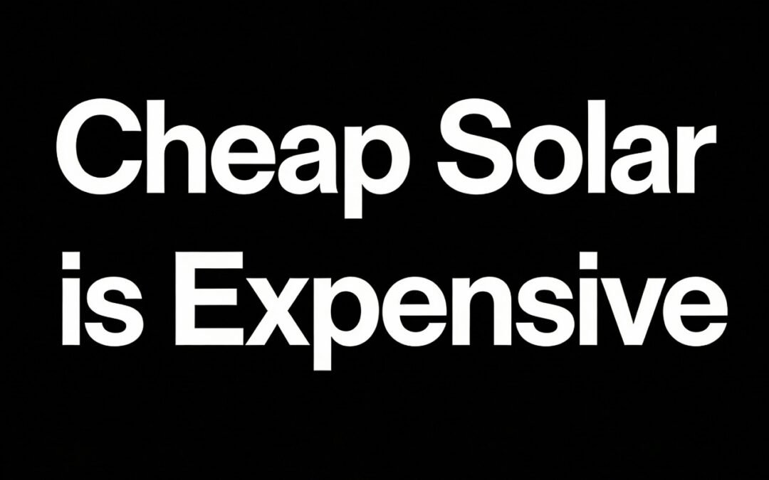 🌞 Don’t Buy Solar Panels — Buy Peace of Mind.